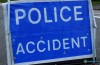 Police Accident Sign