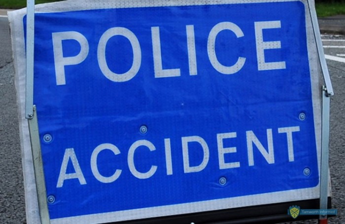 Police Accident Sign