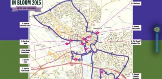 The route of this year’s Tamworth in Bloom judging