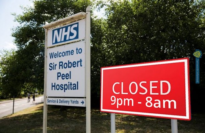 Robert Peel Hospital Closed