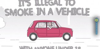 Smoking in vehicles