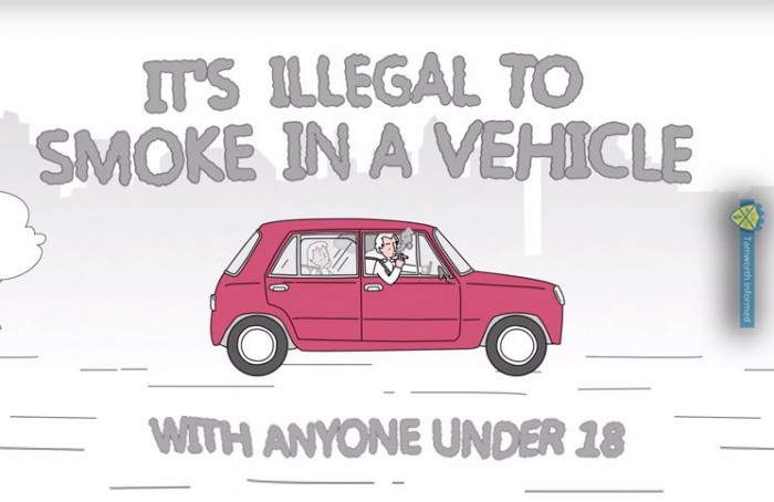 Smoking in vehicles