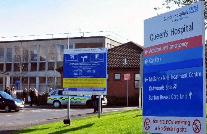 Results are in for local Hospital Trust survey Burton Foundations Hospital NHS trust