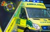 New greener ambulances on route to the Counties roads WMAS ambulance and car