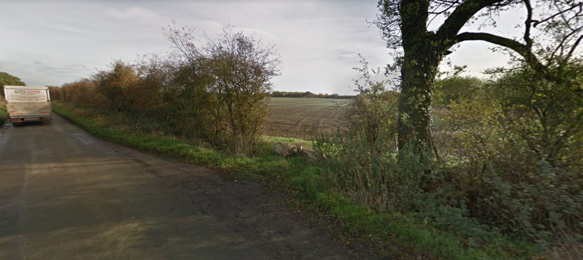 A Google Street View Image Of Farmland That Could Become A Quarry Near Orgreave And Alrewas